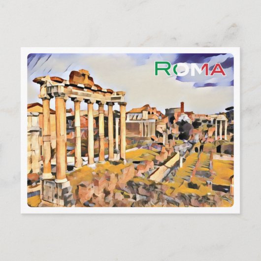 IT Italië - Italië - Roma - Italië Briefkaart (Voorkant)