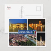 IT Italië - Italië - Verona - Briefkaart (Voorkant / Achterkant)