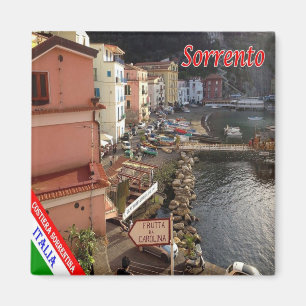 IT - Italië - kust van Amalfi - Sorrento Magneet