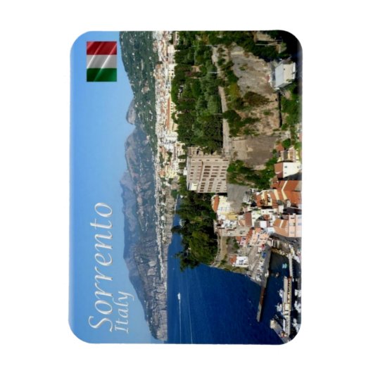 IT Italië - kust van Sorrento Amalfi - Magneet (Verticaal)