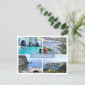 IT Italië - Lazio - Ponza - Briefkaart (Staand voorkant)