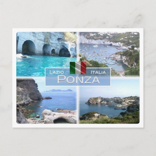 IT Italië - Lazio - Ponza - Briefkaart (Voorkant)