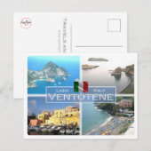 IT Italië - Lazio - Ventotene - Briefkaart (Voorkant / Achterkant)
