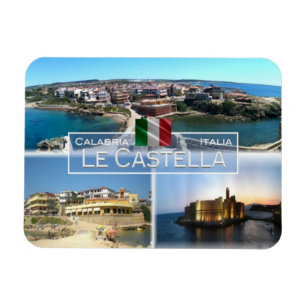 IT Italië - Le Castella - Castello Aragonese - Magneet
