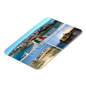 IT Italië - Le Castella - Castello Aragonese - Magneet (Linkerzijde)