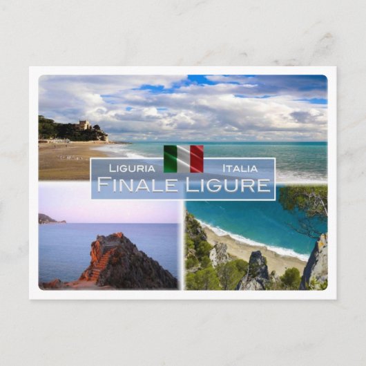 IT Italië - Liguria - Finale Ligure - Briefkaart (Voorkant)