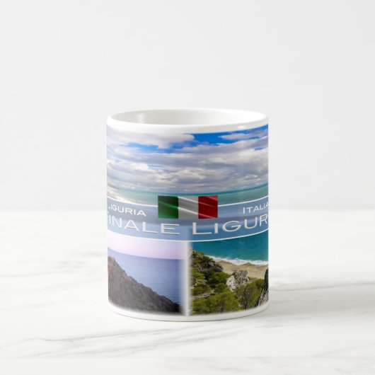 IT Italië - Liguria - Finale Ligure - Koffiemok (Center)
