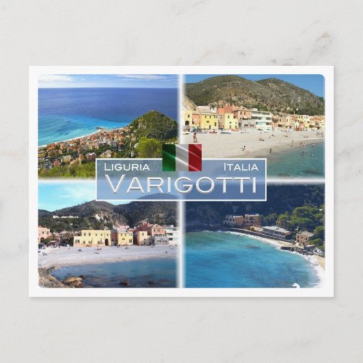 IT Italië - Liguria - Varigotti - Briefkaart (Voorkant)