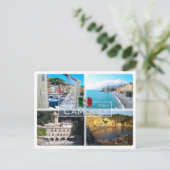 IT Italië - Ligurië - Camogli - Briefkaart (Staand voorkant)