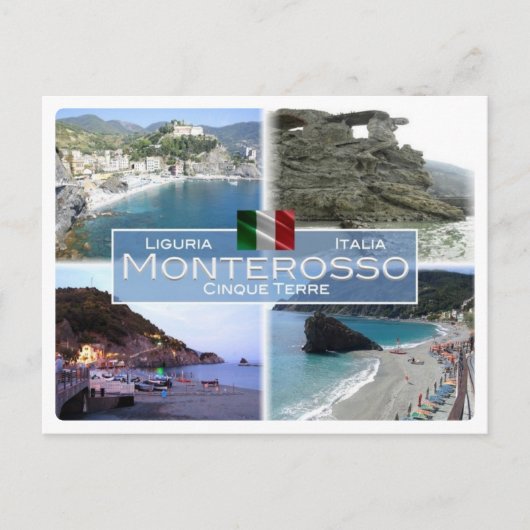 IT Italië - Ligurië - Monterosso - Briefkaart (Voorkant)