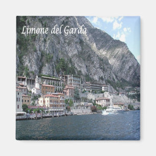 IT - Italië - Limone del Garda - Panorama Magneet