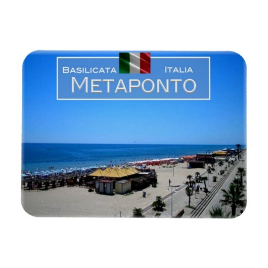 IT Italië - Metaponto - Lido - Magneet (Horizontaal)