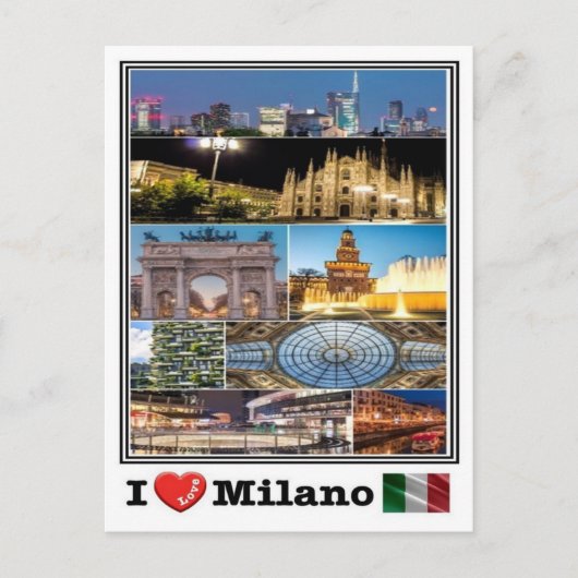 IT Italië - Milaan - Briefkaart (Voorkant)