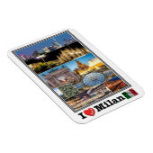 IT Italië - Milaan - I Love Mosaic - Magneet (Rechterzijde)