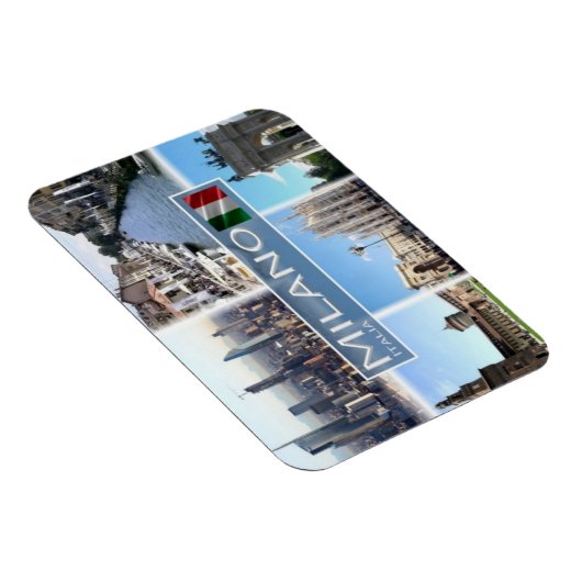 IT Italië - Milaan - Magneet (Rechterzijde)