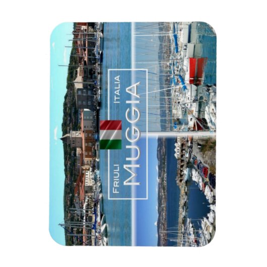 IT Italië - Muggia - Magneet (Verticaal)