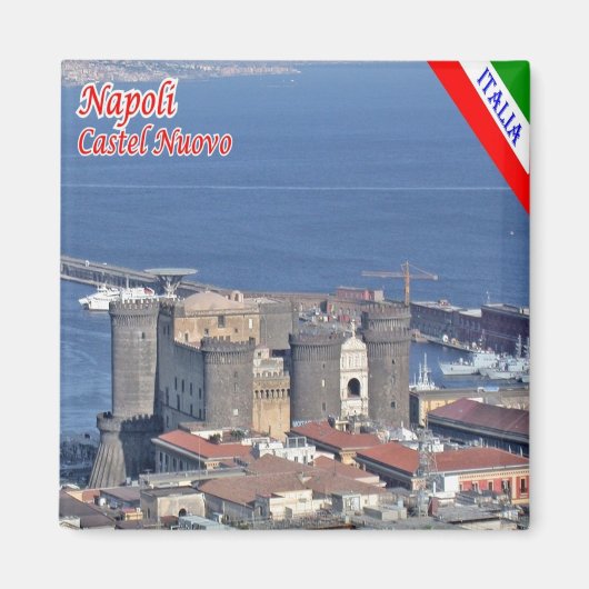 IT - Italië - Napels - Castel Nuovo Magneet (Voorkant)