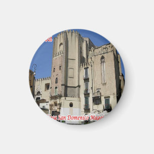 IT - Italië - Napels Church San Domenico Maggiore Magneet