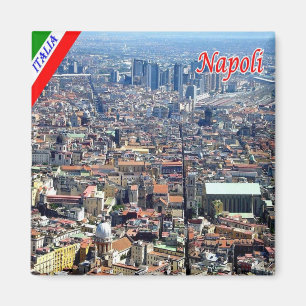 IT - Italië - Napels - Oude stad Magneet