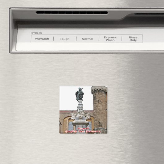 IT - Italië - Napels - Spire San Gennaro Magneet (Insitu (Vaatwasser))