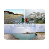 IT Italië - Ostuni - Magneet (Horizontaal)