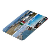 IT Italië - Pescara - de brug over de Zee - - Magneet (Linkerzijde)