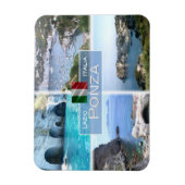 IT Italië - Ponza - Punta del Papa - Cala Fonte - Magneet (Verticaal)