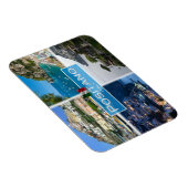 IT Italië - Positano - Magneet (Rechterzijde)