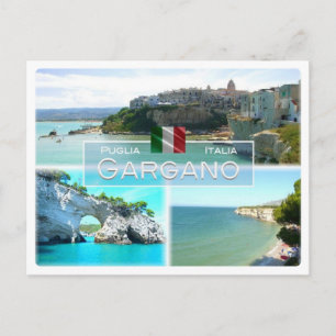 IT Italië - Puglia - Apulië - Gargano - Briefkaart