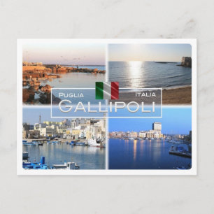 IT Italië - Puglia - Gallipoli - Salento - Briefkaart