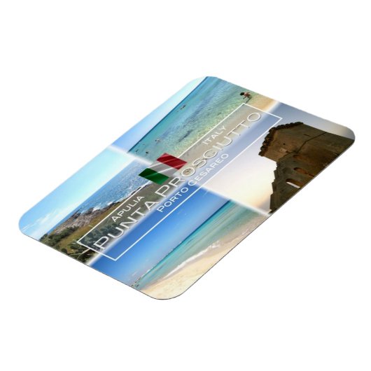 IT Italië - Punta Prosciutto - Porto Cesareo - Magneet (Linkerzijde)