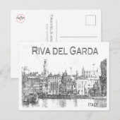 IT Italië - Riva del Garda - Briefkaart (Voorkant / Achterkant)