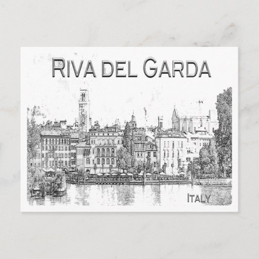 IT Italië - Riva del Garda - Briefkaart (Voorkant)