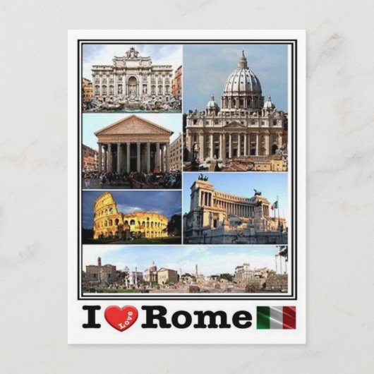 IT Italië - Rome - Briefkaart (Voorkant)