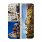 IT Italië - Rome - Colosseum - Trevi - fontein - Magneet (Verticaal)