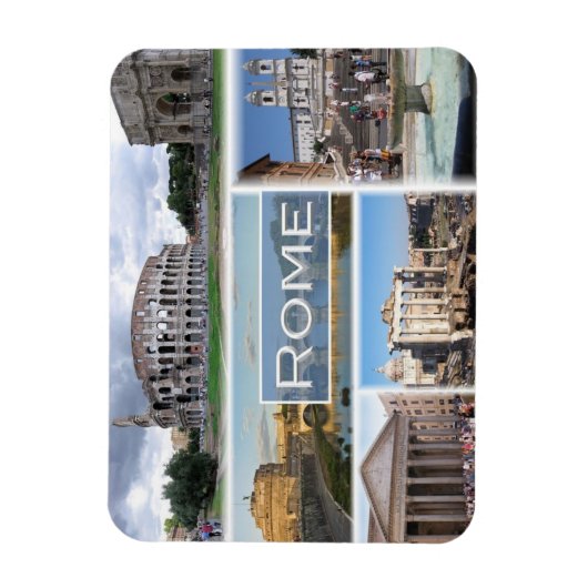 IT Italië - Rome - Magneet (Verticaal)