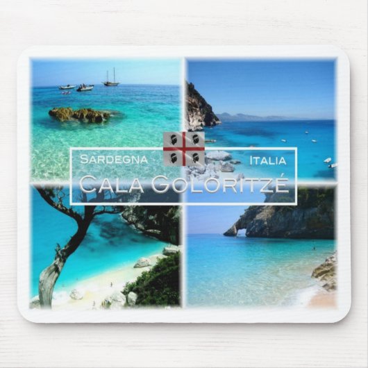 IT Italië - Sardegna - Baunei - Muismat (Voorkant)