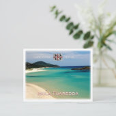 IT Italië - Sardinië - Isola Tuaredda - Briefkaart (Staand voorkant)
