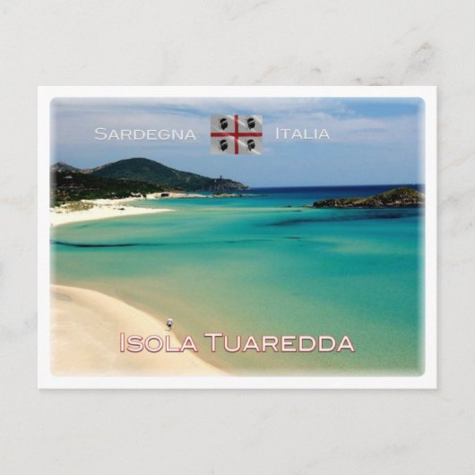 IT Italië - Sardinië - Isola Tuaredda - Briefkaart (Voorkant)