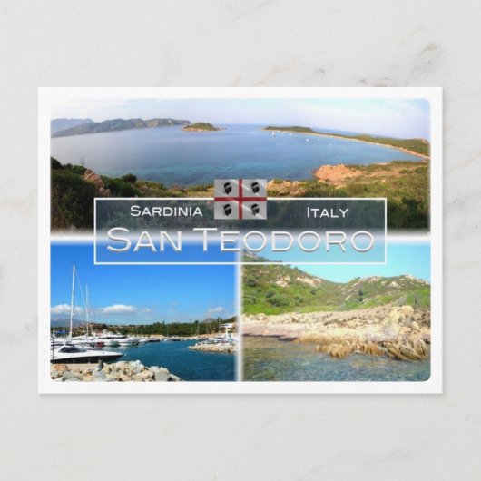 IT Italië - Sardinië - San Teodoro - Briefkaart (Voorkant)