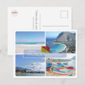 IT Italië - Sicilië - Mondello Gulf - Briefkaart (Voorkant / Achterkant)