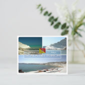 IT Italië - Sicilië - Scala dei Turchi - Briefkaart (Staand voorkant)