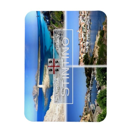 IT Italië - Stintino - Pelosa Tower - Magneet (Verticaal)