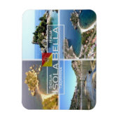 IT Italië - Taormina - Isola Bella - Magneet (Verticaal)