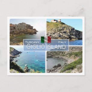 IT Italië - Toscane - eiland Giglio - Briefkaart