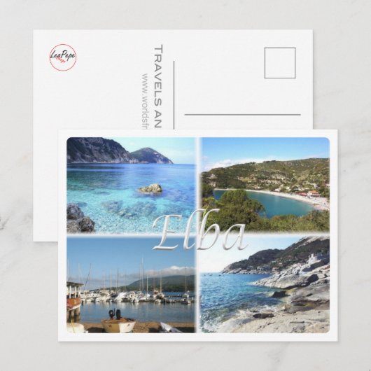 IT Italië - Toscane - Elba - Briefkaart (Voorkant / Achterkant)