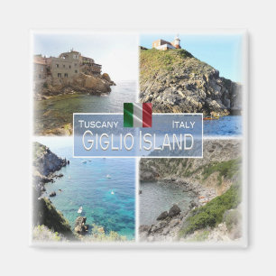 IT Italië # Toscane - Giglio Island - Magneet