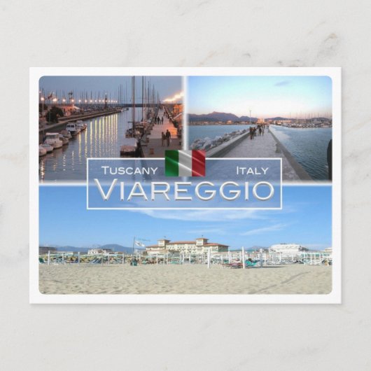 IT Italië - Toscane - Viareggio - Briefkaart (Voorkant)
