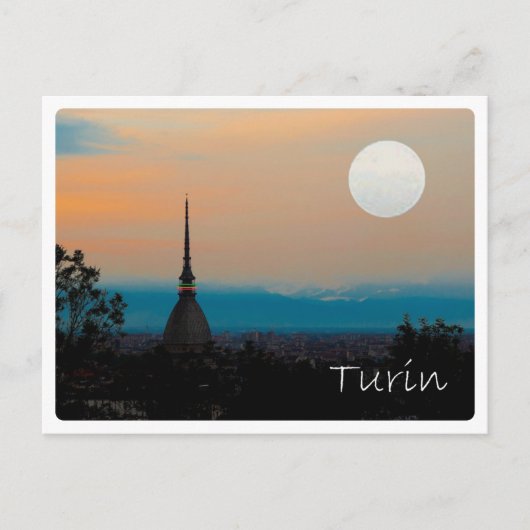 IT Italië - Turijn - Mole Antonelliana Briefkaart (Voorkant)