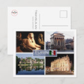 IT Italië - Turijn Torino - Briefkaart (Voorkant / Achterkant)